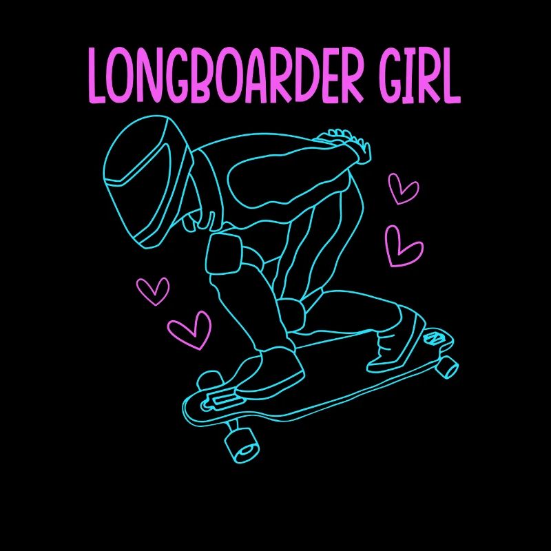 Longboard Longboarder Longboarding