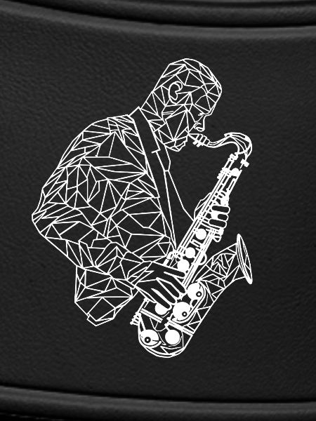 Saxophonist Drawing