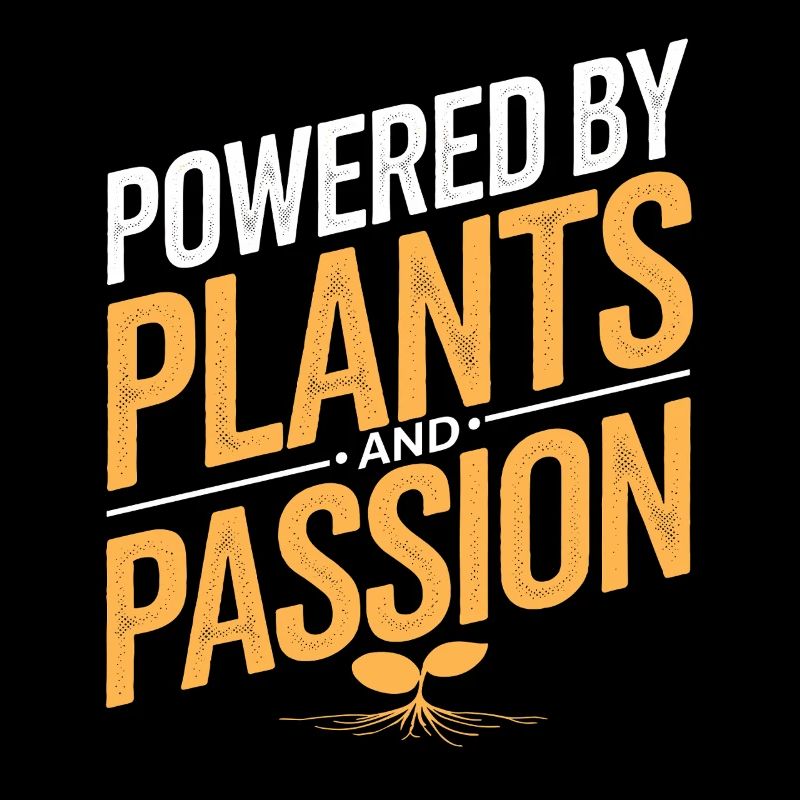 Propulsé Par Les Plantes Et La Passion - Végétalien Végétarien