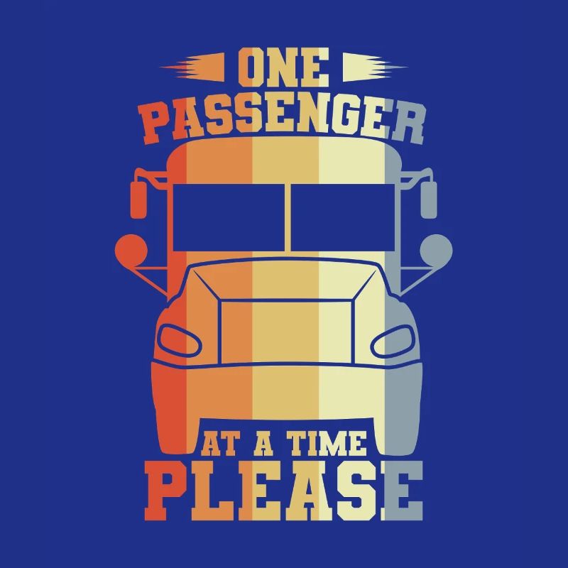 One passenger at a time, please