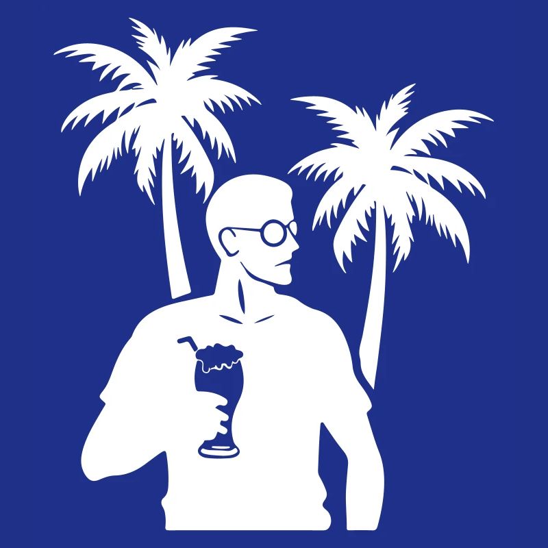 Palm Tree Holiday Drinking