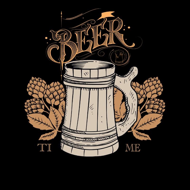 Bierzeitbecher Chope à l’heure de la bière