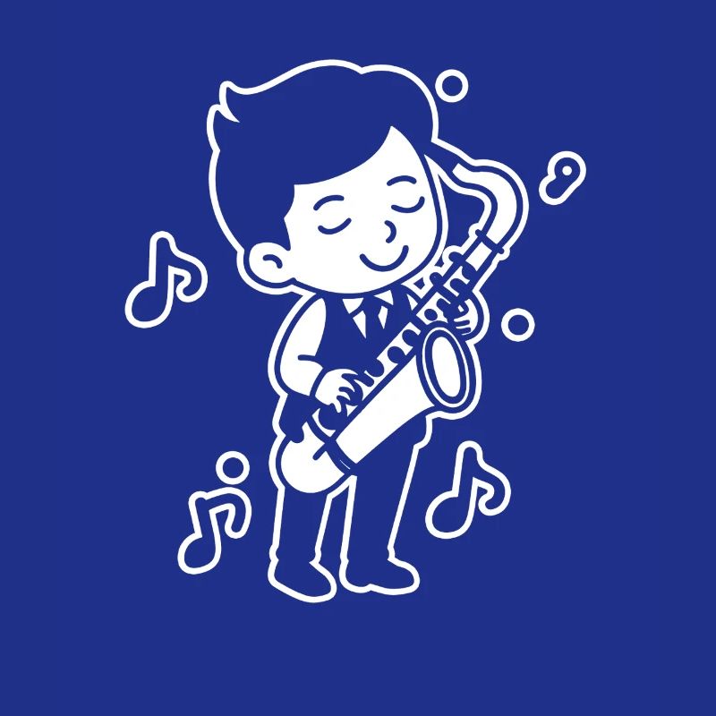 Saxophone Kid Sketch