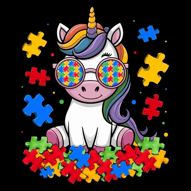 Licorne de sensibilisation à l’autisme