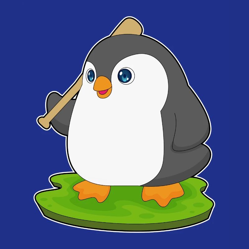 Penguin Baseball Batte de Baseball