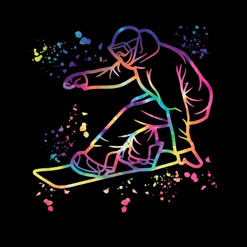 Snowboarder Snowboarding Snowboard