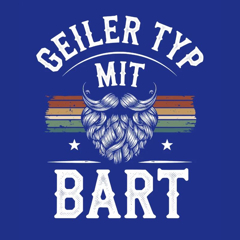 Geiler Typ Mit Bart Bartträger Barbier Vollbart