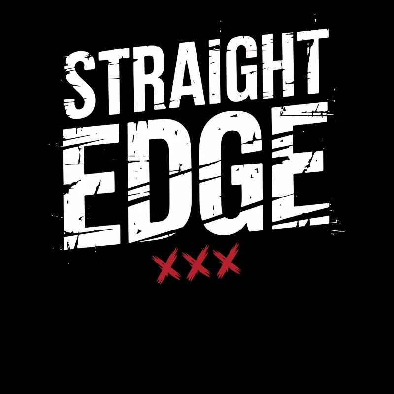 Straight Edge Lettering for Straight Edger Life