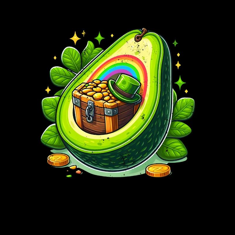 Avocado St. Patricks Day