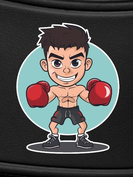 Boxer Comic Look