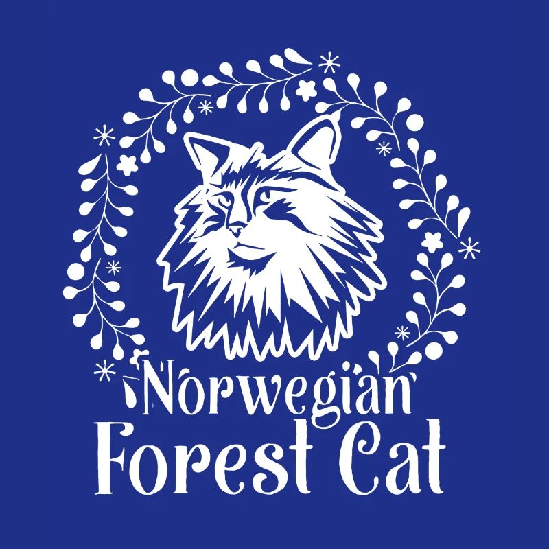 Cute Norwegian Forest cat