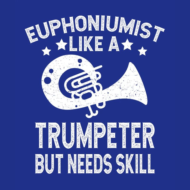 Baritone Player Trumpeter Needs Skill Euphonium