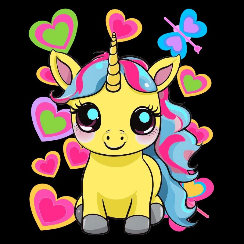 Einhorn Einhörner Pferd Pferde Kinder Kind