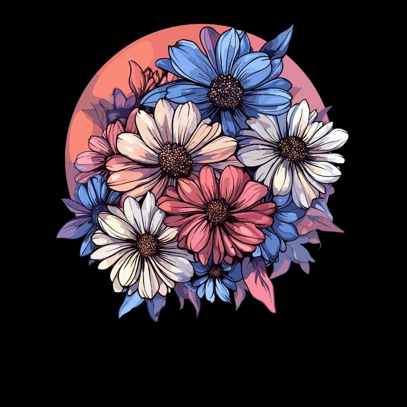 Farbenfroher Blumenstrauß