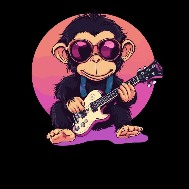 Guitare style singe