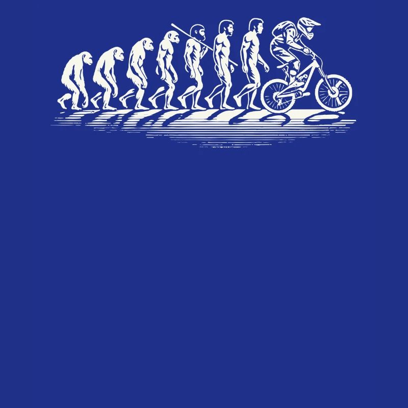 Evolution Bicycle VTT Cyclisme Humour