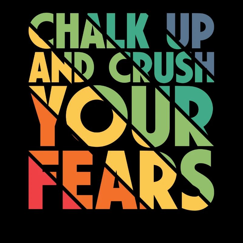 Bouldering Chalk Up Boulderer