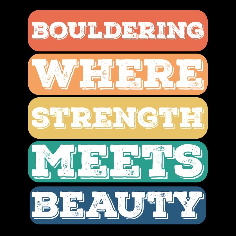 La force de l’escalade de bloc rencontre la beauté de l’escalade de bloc