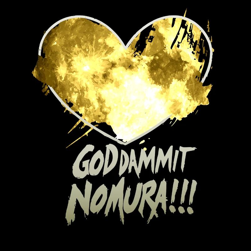 Goddammit Nomura – Goldenes Herz Design