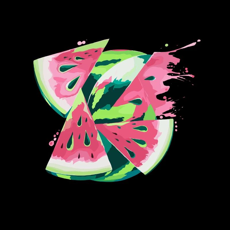 Fresh watermelon splash for summer joy