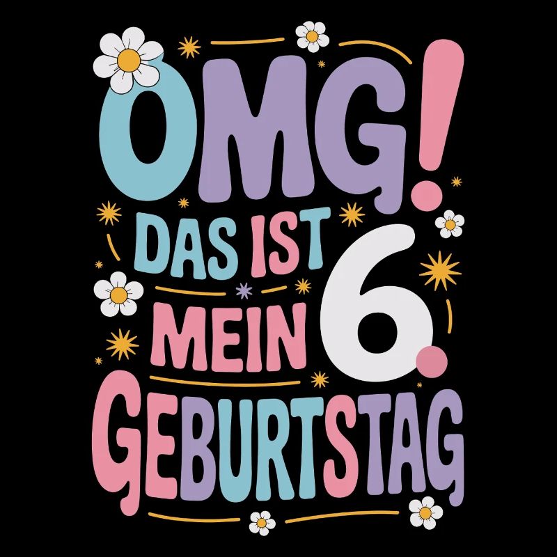 6. Geburtstag Mädchen Das Ist Mein 6. Geburtstag