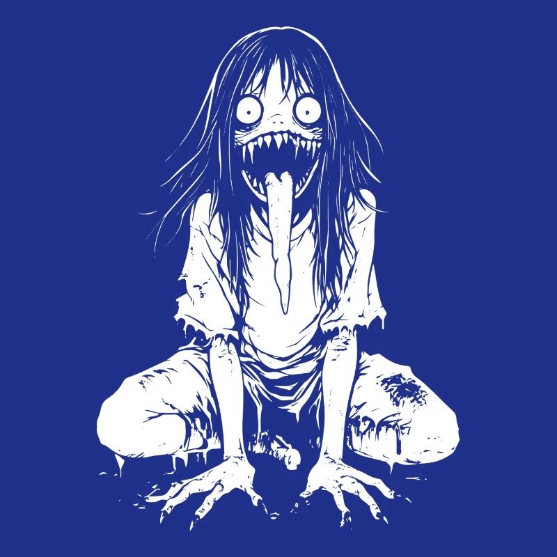 Dämonisches Mädchen – J-Horror Creep Design