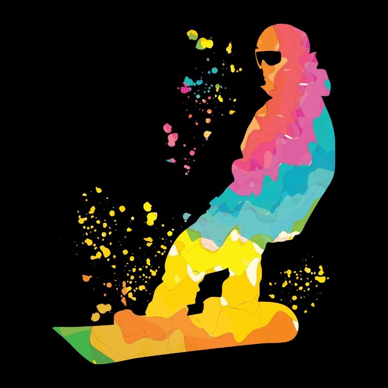 Snowboarder Snowboarding Snowboard
