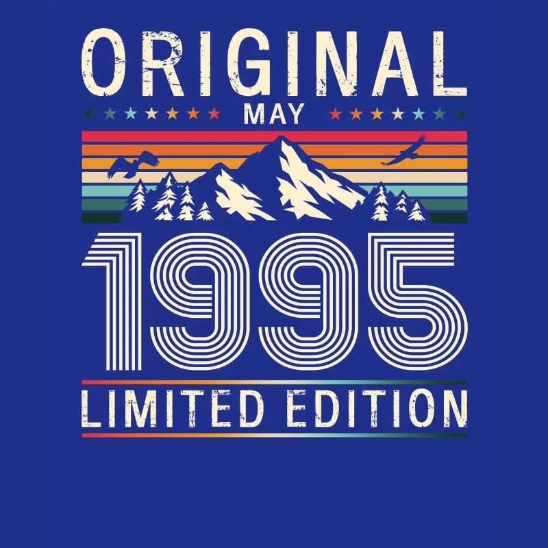30. Geburtstag Geschenk Mann Original Mai 1995