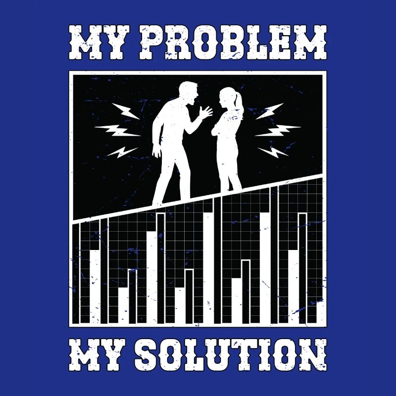 Statistician My Problem My Solution Pictogram Dad