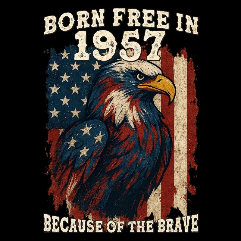 Né libre en 1957 – 68 ans Libre à cause de