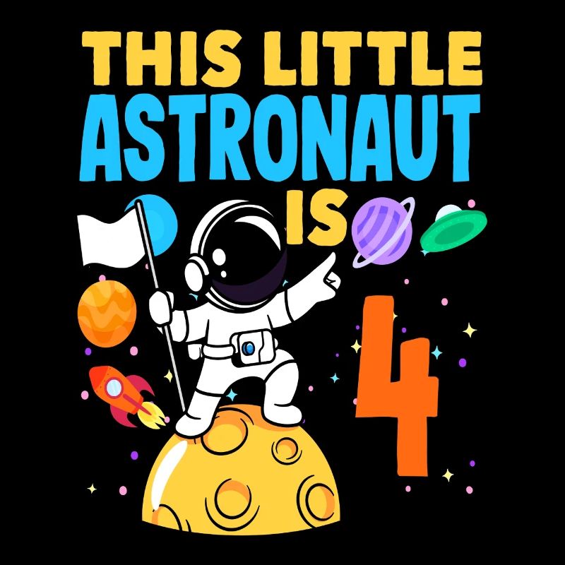Ce petit astronaute a 4 ans