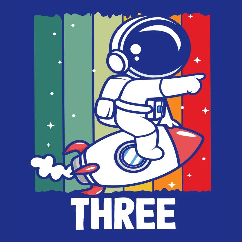Trois ans de plaisir d’aventure d’astronaute