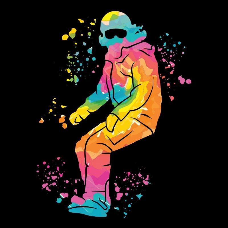 Snowboarder Snowboarding Snowboard