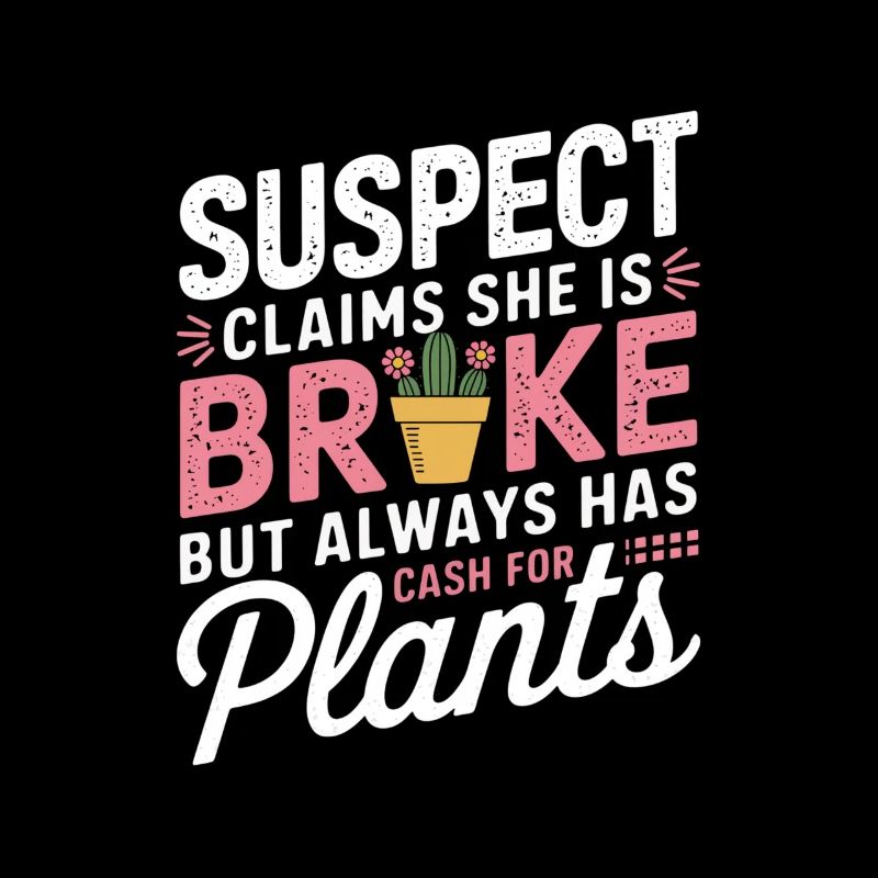 Suspect Claims She Is Broke Cash For Plants