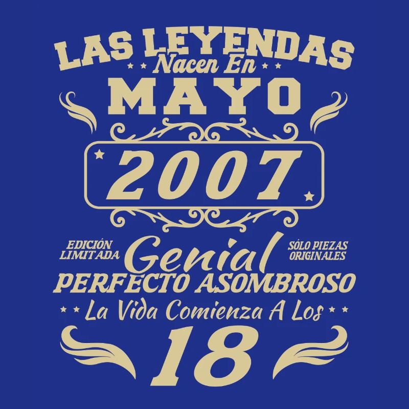 Mai 2007 Vintage Geburtstagsgeschenk