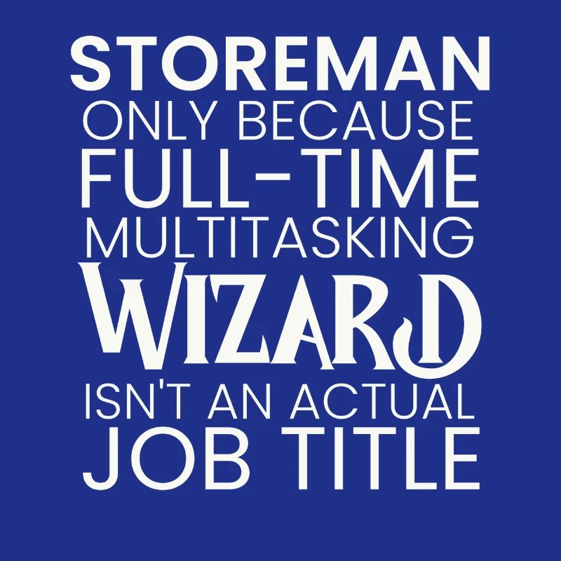 Storeman multitasking Wizard