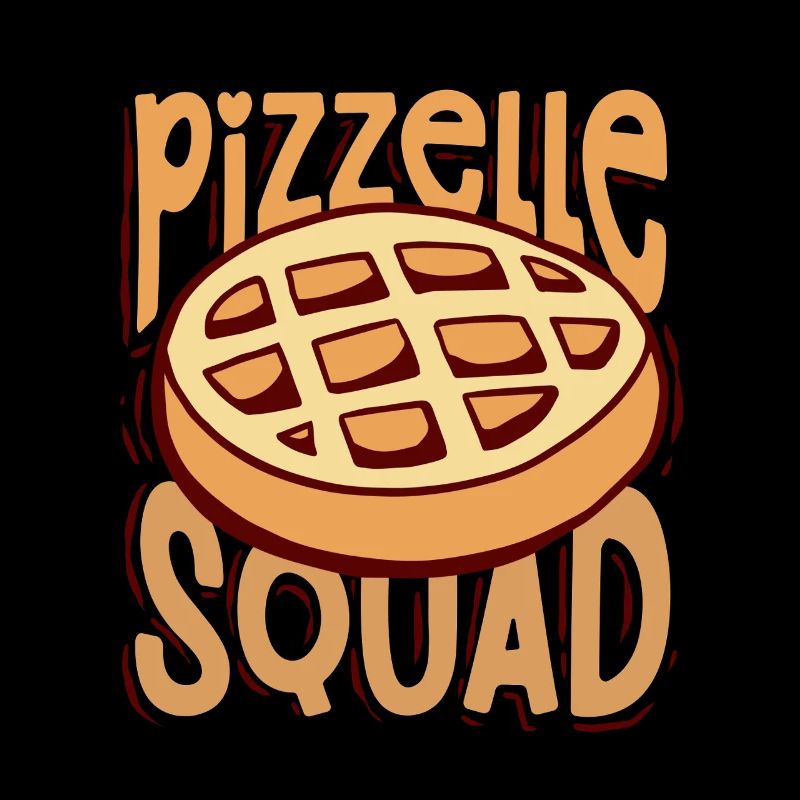 Pizzelle Squad Waffle Cookie