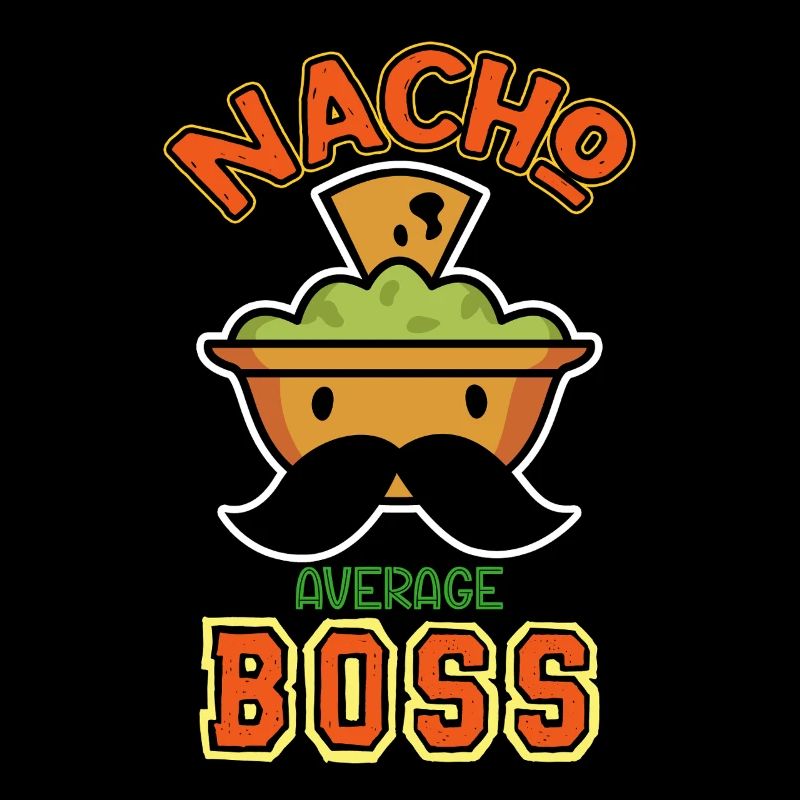 Nacho Chef moyen avec de l’humour