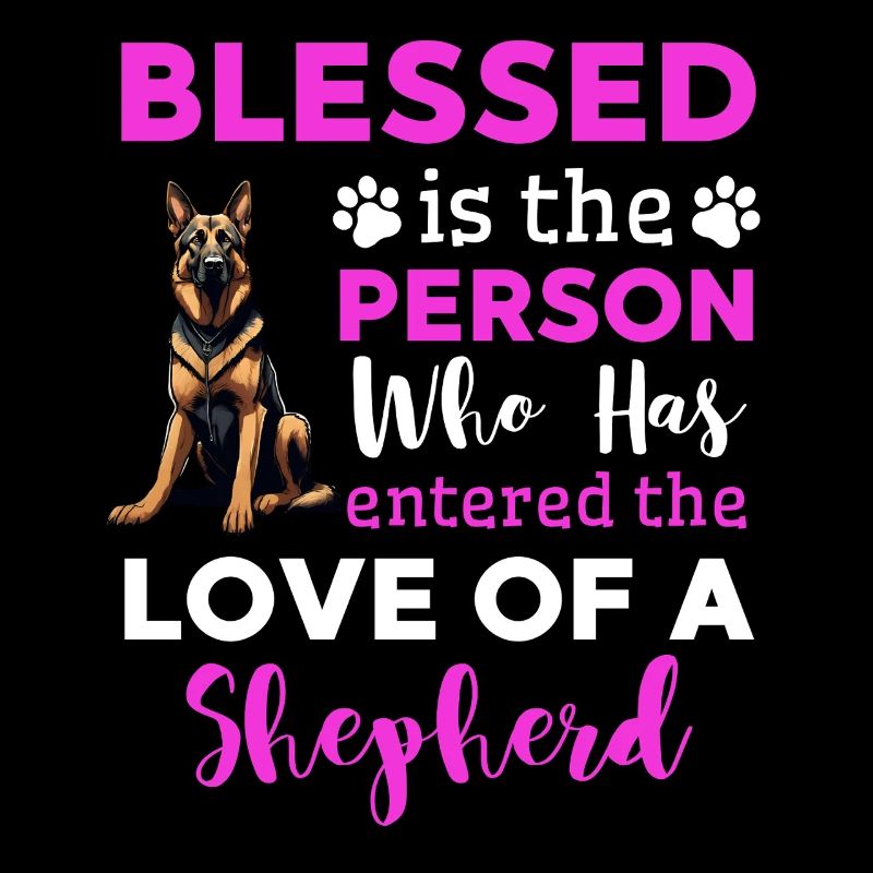 Deutscher Schäferhund Hunde Spruch