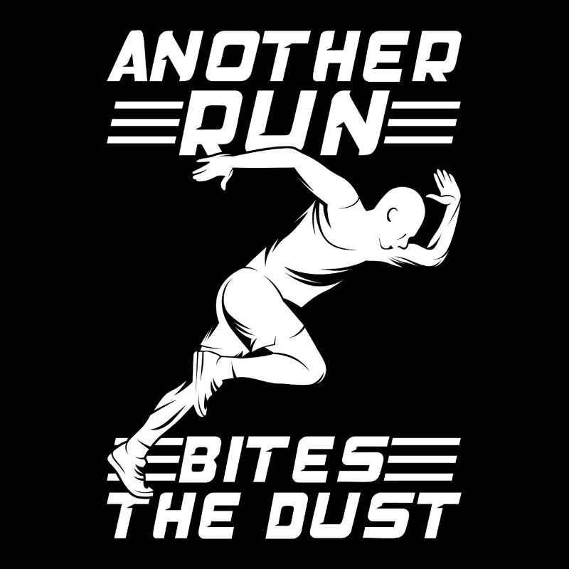 Marathon Runner Bites The Dust Running Gfit Idea