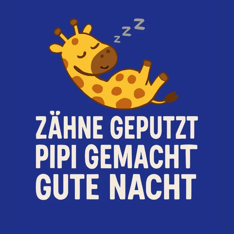 Teeth brushed, done, good night – giraffe