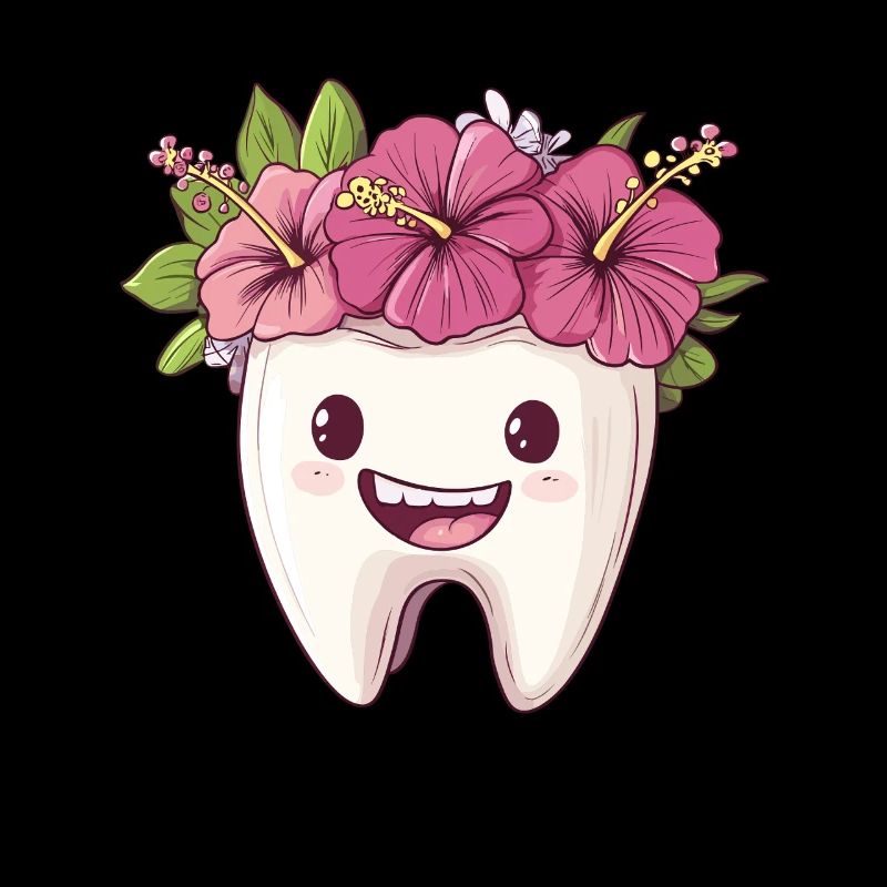 Dent à l’hibiscus