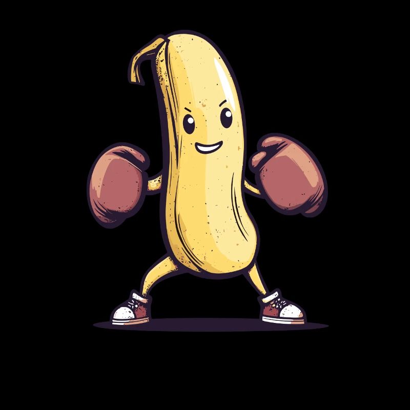 Boxende Banane