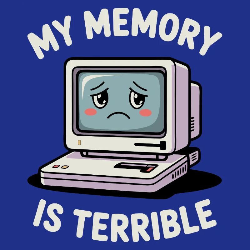 My Memory Is Terrible Funny Computer Funny Coding
