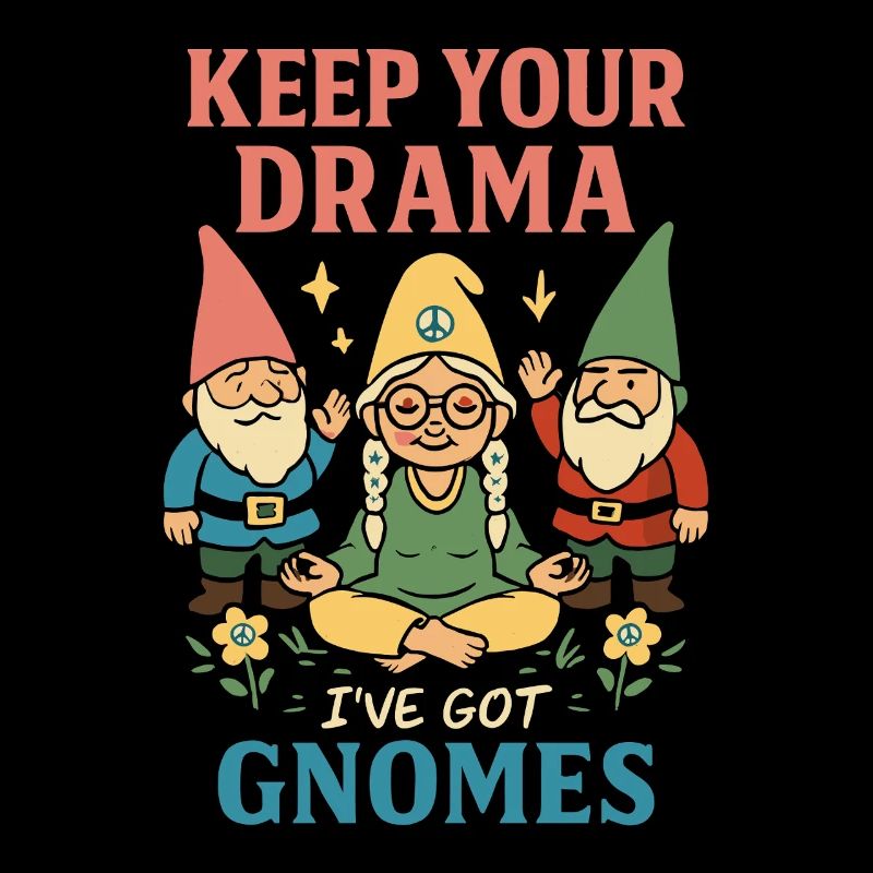 Garten Zwerg Oma: Eigenwilliger Gnomecore,