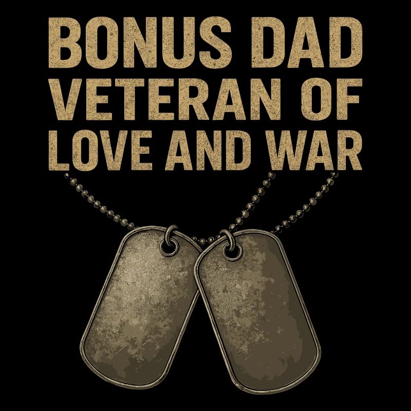 Papa bonus - Vétéran avec plaques d’identité