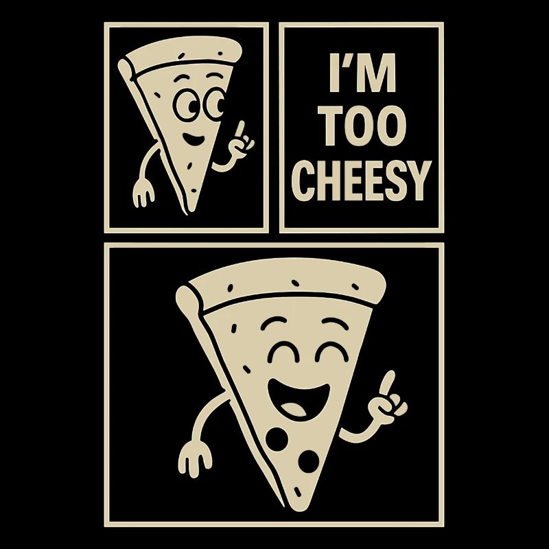 I'm Too Cheesy Pizza Comic