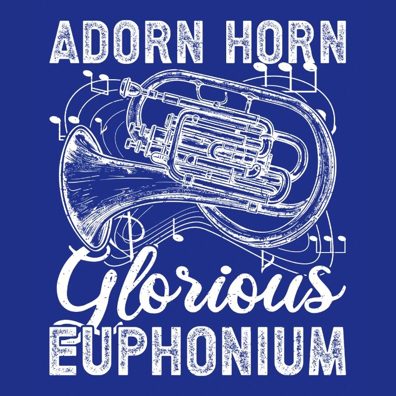 Baritone Player Adorn Horn Glorious Euphonium