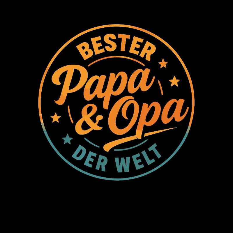 Bester Papa & Opa der Welt – Geschenk Design