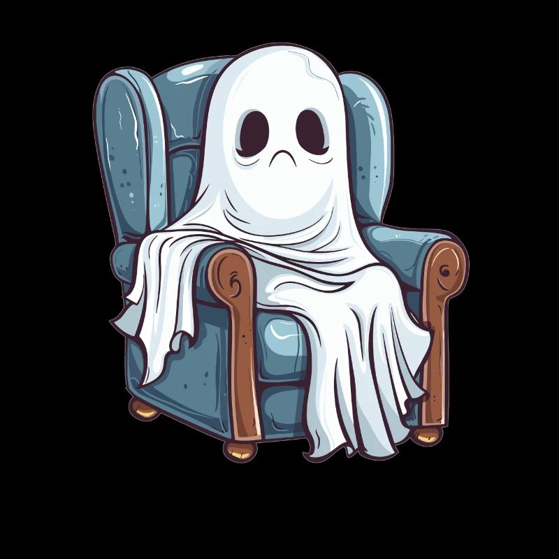 Fantôme sur fauteuil